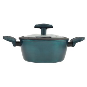 Tapadásmentes Alumínium Lábas Üvegfedővel  20 cm, 3,2 L Sea Line