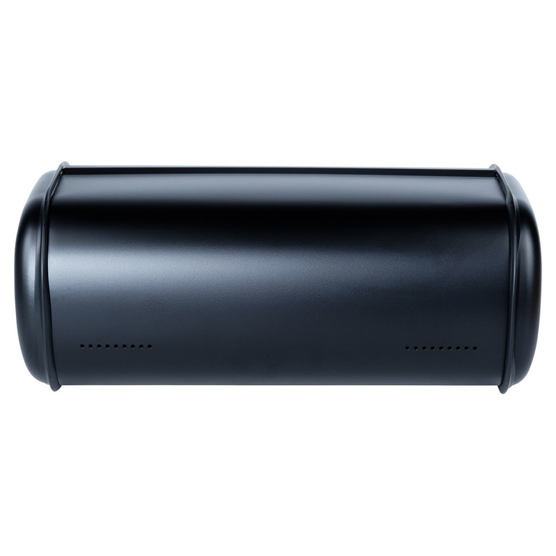 Rozsdamentes acél kenyértartó – fekete, 43×27,5×18,5 cm - Image 8