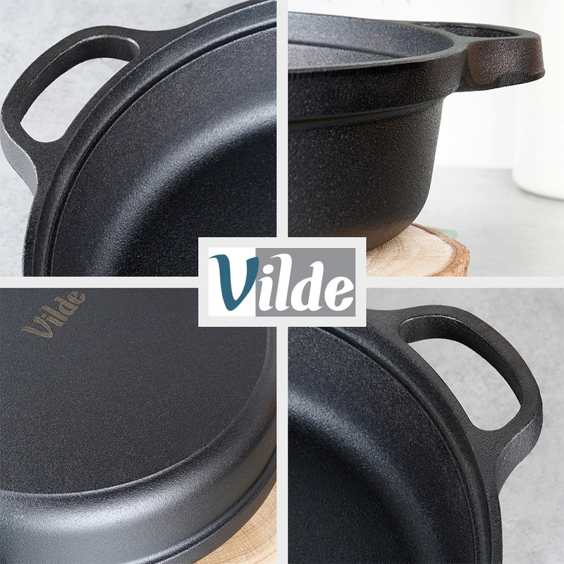 Öntöttvas mély serpenyő CAST LINE – 30 cm, 3,5 l - Image 9