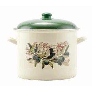 Oliva 5,2 L Zománcozott Fazék 20 cm fedővel