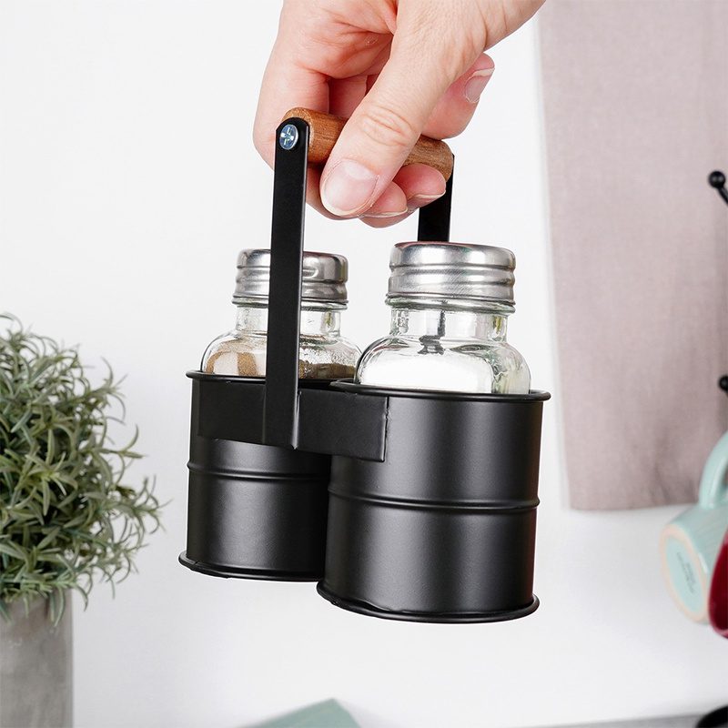 Só- és borsszóró szett állvánnyal, 3 részes - Image 5