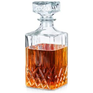 Whisky üveg kiöntő / kancsó dugóval, 900 ml